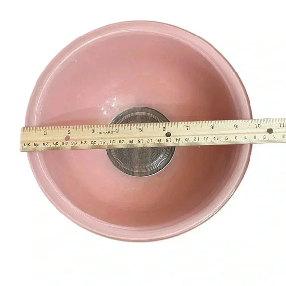 PYREX Corning NY USA 325 2.5L and 323 1.5L Set of 2 Nesting Mixing Brown Bowls - Picture 8 of 16